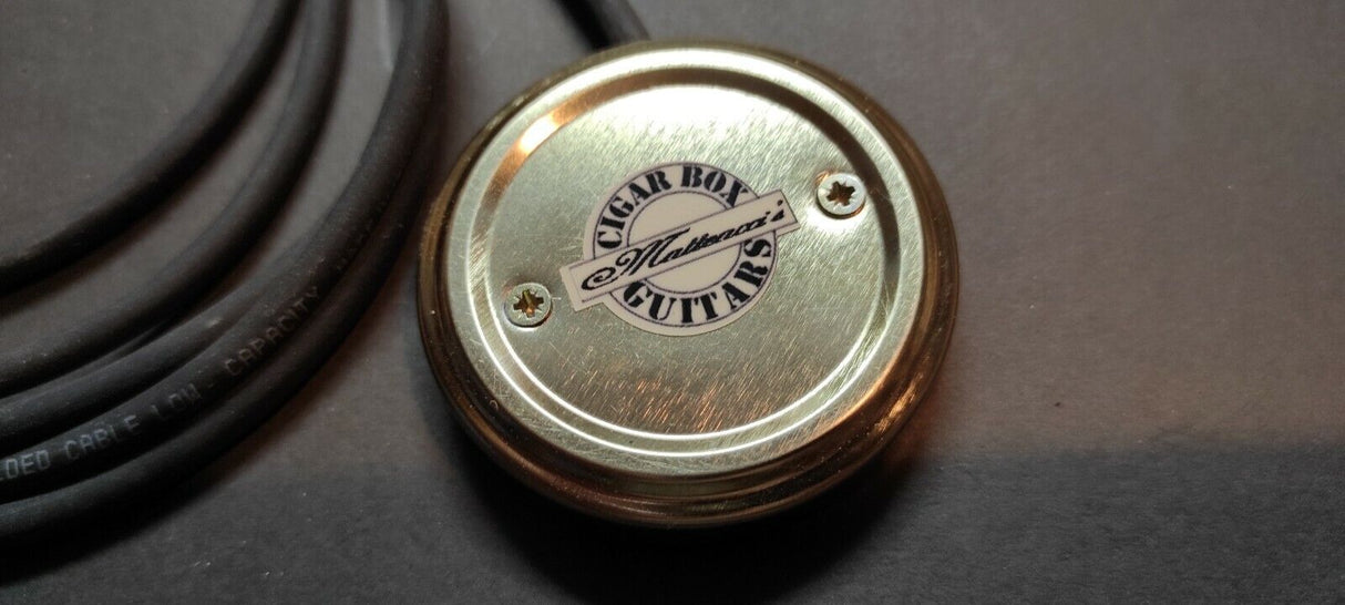 Tappo XXL Piezo Contact Microfono multiuso Pick-Up stomp box foot drums