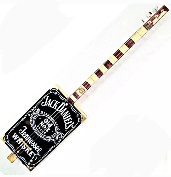 Jack daniels 3tpv cigar box guitar