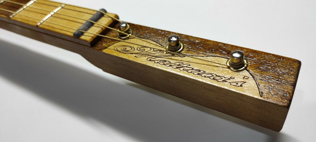 Foggia statale 16 3tpv cigar box guitar Matteacci's