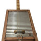 Washboard Electric Guitar 3 tpv Cigar Box Matteacci's