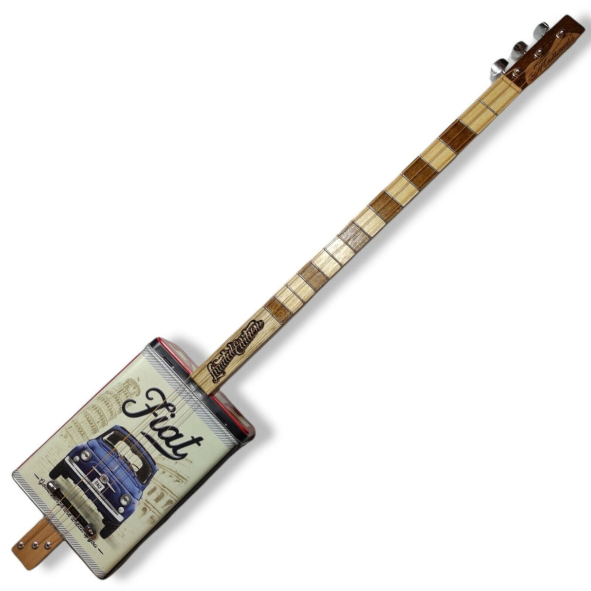 Fiat 500 3tpv Cigar Box Guitar