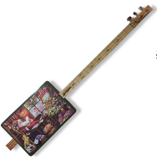 Merry Christmas Sorini Cigar Box Guitar Collection 3spv MATTEACCI'S