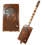 Muddy Waters 3tpv.Ls Cigar Box Guitar MATTEACCI'S Made IN Italy