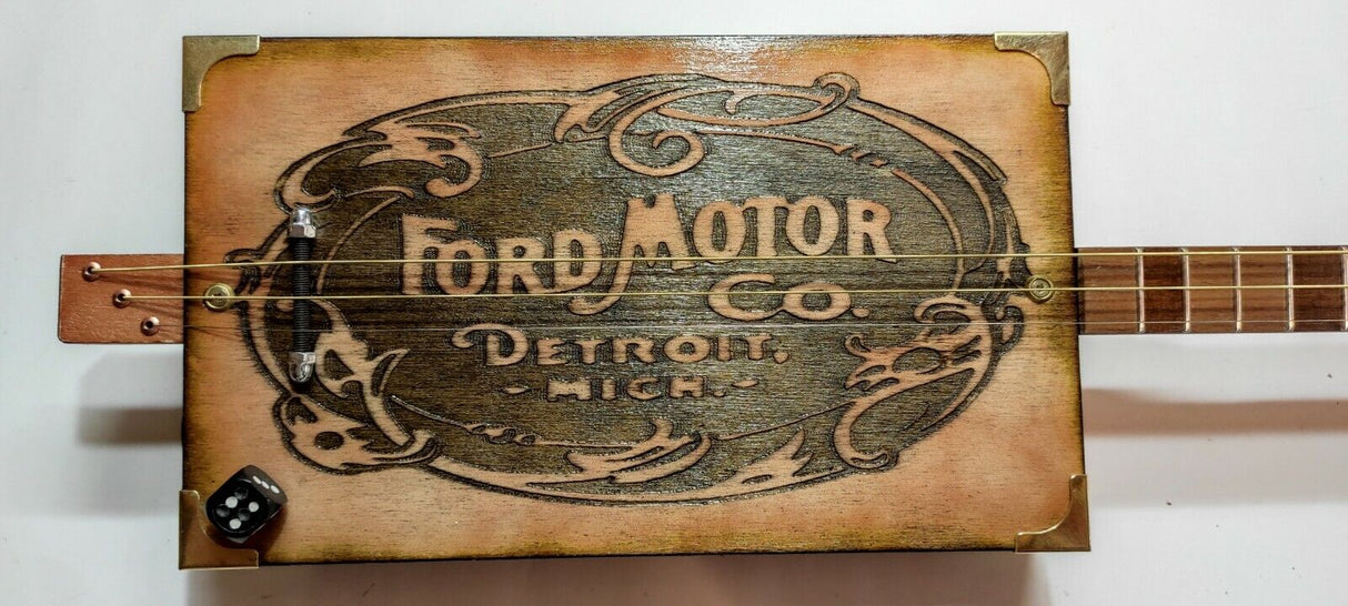 Ford 3tpv Cigar Box Guitar