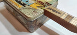 Campervan Wolswaghen 3tpv Cigar Box Guitar Matteacci's Made IN Italy