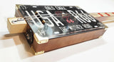 Rm Bass Usa Route 66 2S cigar box Guitar by Robert Matteacci