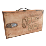 The Delta blues Wine Stomp box drums box machine foot stomp box Robert Matteacci