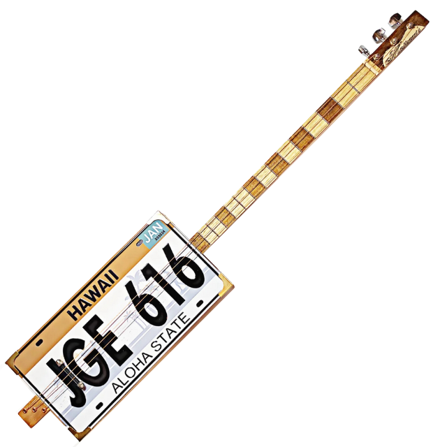 Hawaii 3tpv cigar box guitar