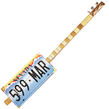 Nevada 3tpv cigar box guitar Matteacci's Made in Italy