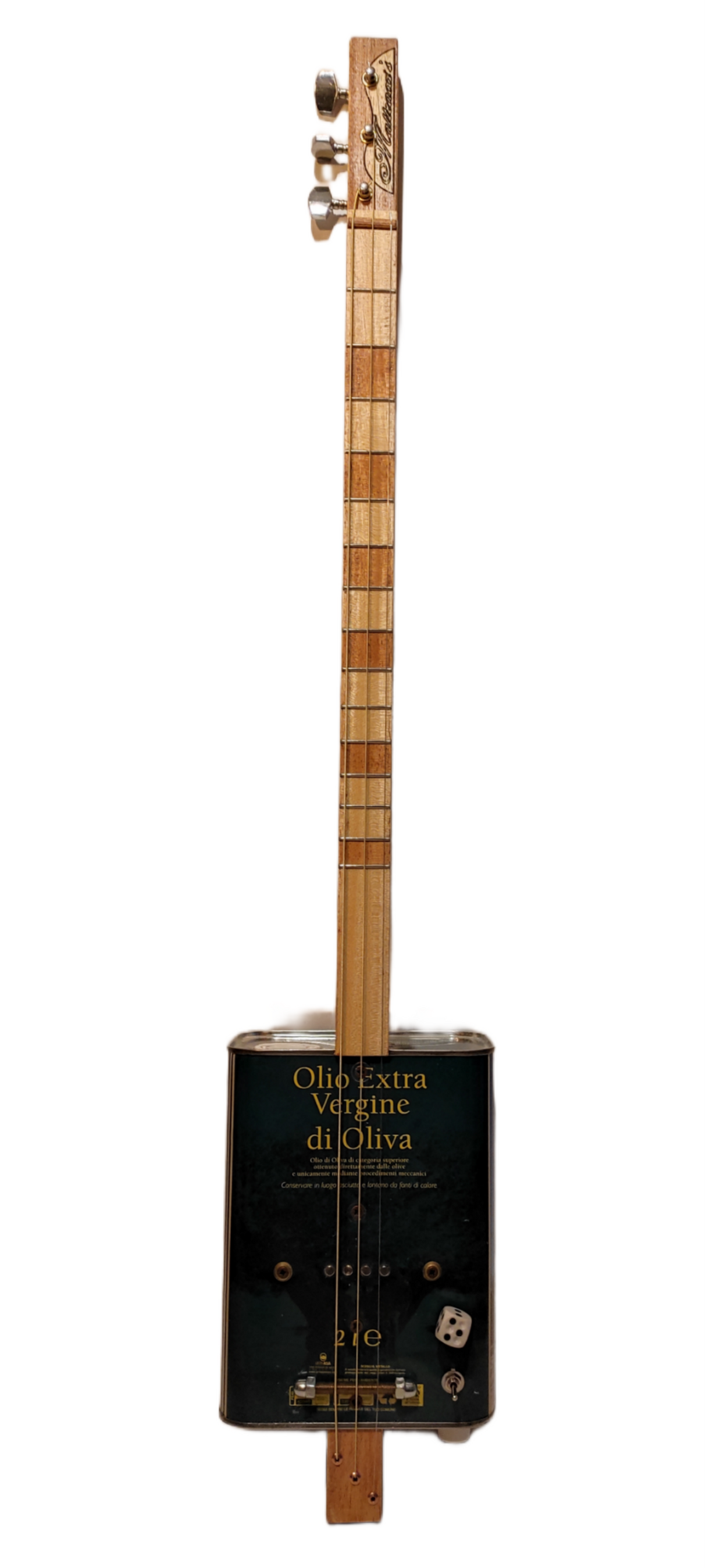 Cigar Box Guitar 3 special olio extravergine d'oliva