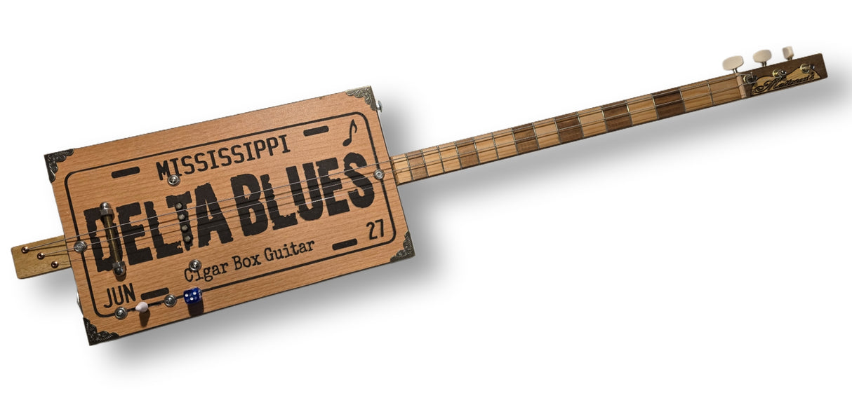 Delta blues 3tpv special cigar Box guitar