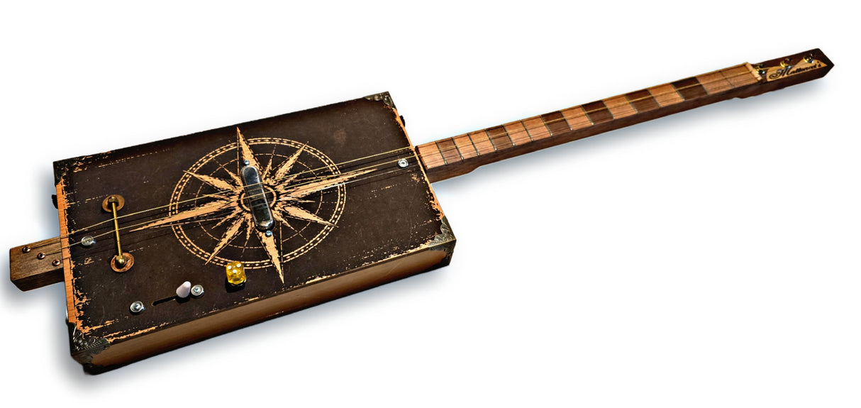 Cigar Box Guitar "Compass Rose"