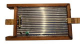 Washboard Electric Guitar 3 tpv Cigar Box Matteacci's