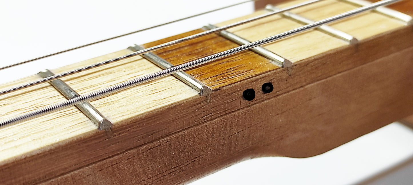 Original 3tpv cigar box guitar Matteacci's Made in Italy