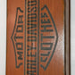 Harley Davidson 3tpv-ls cigar box guitar Matteacci's Made in Italy