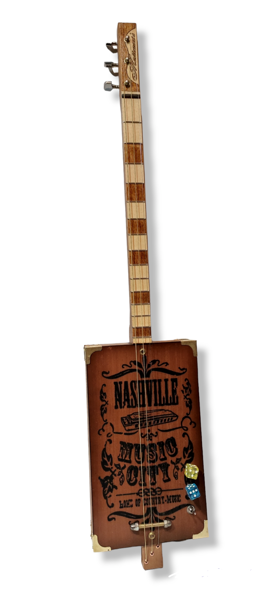 Nashville Prisco 3tpv Special  cigar box guitar