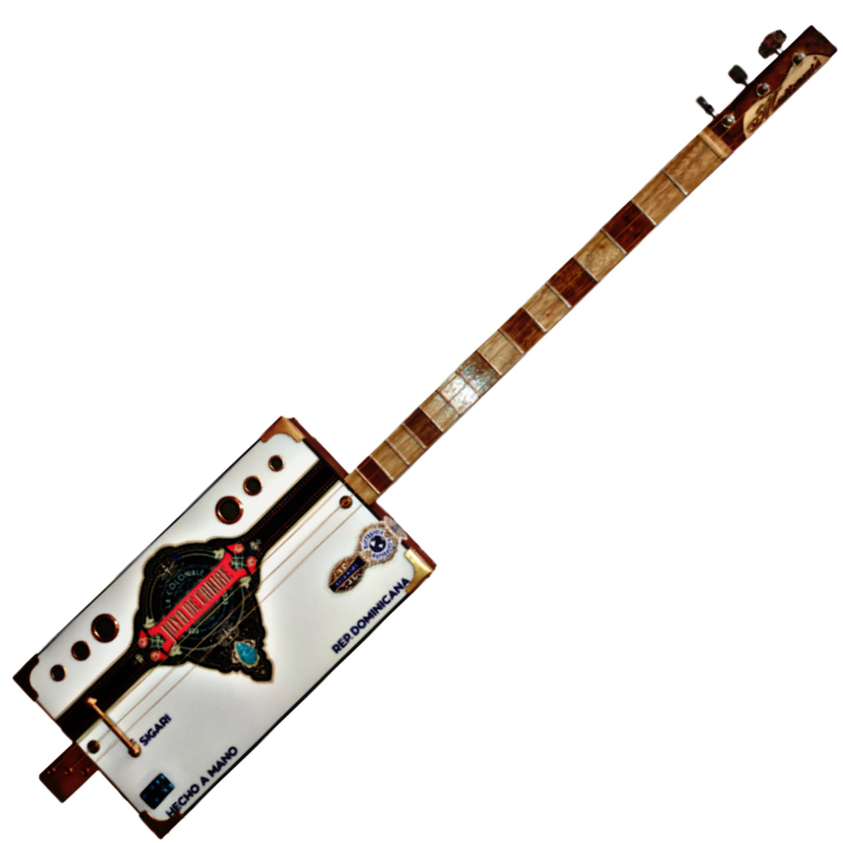 Joya de Caribe 3tpv cigar box guitar