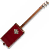 Texaco 3tpv cigar box guitar Matteacci's Made in Italy