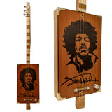 Jimi Hendrix 3tpv-ls cigar box guitar